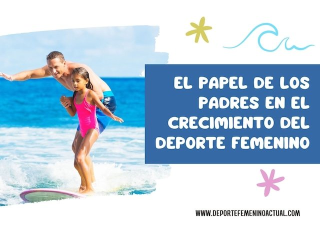 padres apoyando a sus hijas en deporte